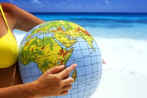 Seychellit karttapallolla Seychellit on upea lomakohde Intian valtamerellä